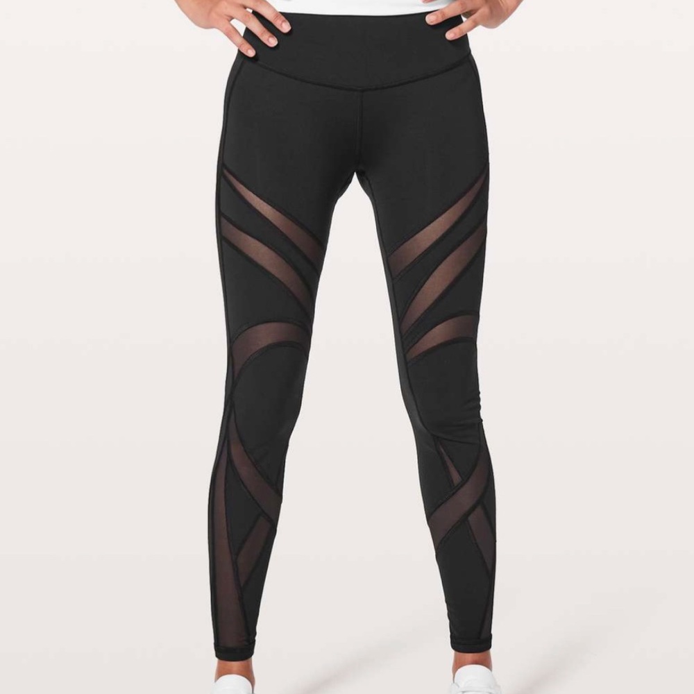 Lululemon Wunder Under Hi-Rise Tight Mesh 28"